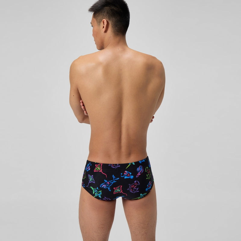 SPEEDO Man Brief Printed cm 13.5 00518818762 Marlin Melody Black