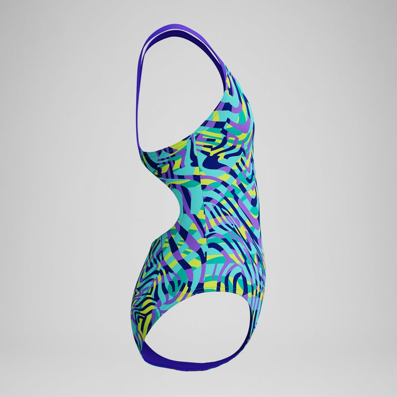 SPEEDO Girl One Piece ALLOVER SPLASHBACK Indigo Glow 00262315333