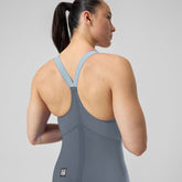 SPEEDO Woman Closed Back Competition LZR PURE VALOR 2.0 15860 19136 Grey Blue