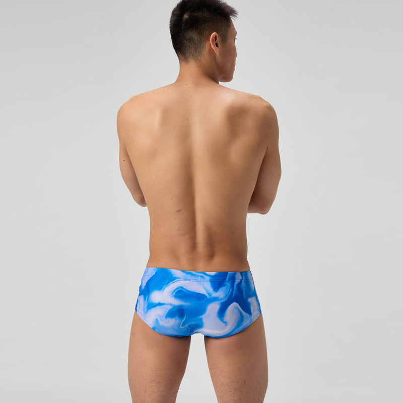 SPEEDO Man Brief Printed cm 13.5 00518818761 Wash Lagoon Blue