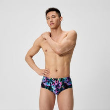 SPEEDO Man Brief Printed cm 13.5 005188006 Black Purple