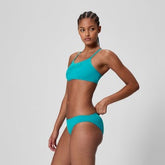 SPEEDO Woman Endurance+ Logo Thin Strap Bikini A0001190047 Light Blue