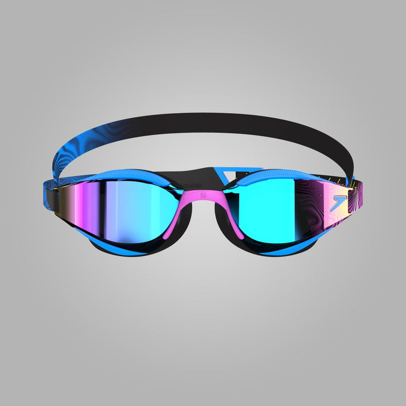 SPEEDO Goggles FASTSKIN HYPER ELITE MIRROR 12818 002 Blue Purple