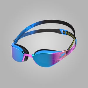 SPEEDO Goggles FASTSKIN HYPER ELITE MIRROR 12818 002 Blue Purple