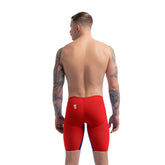 SPEEDO Man Jammer Competition LZR PURE VALOR 2.0 HIGH WAIST 15862  H673 Flame Red/Cobalt Pp