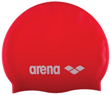 ARENA Senior Cap CLASSIC SILICONE 91662 44 Red White