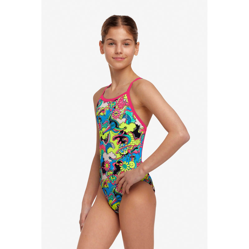 FUNKITA Girls Strap One Piece Smash Mouth FS16G71625