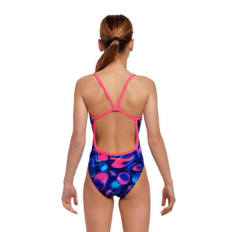 FUNKITA Girls Strap One Piece Liquid Lights FS16G71655