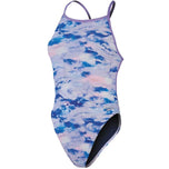 SPEEDO Woman One Piece ALV V-BACK 12843 15166 Miami Lilac - Royal Purple