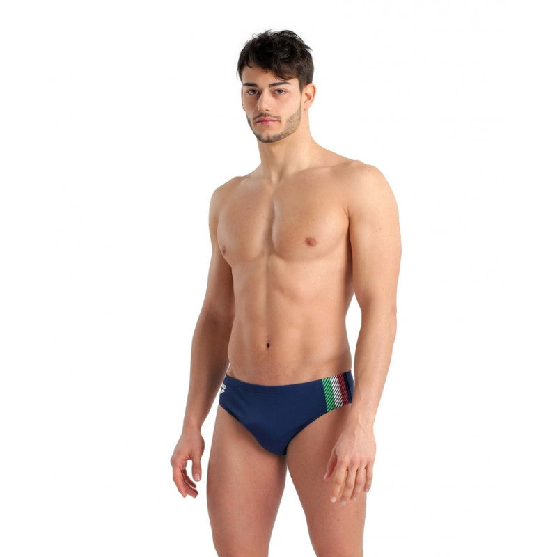 ARENA Men's FIN Italia Graphic Brief 005827