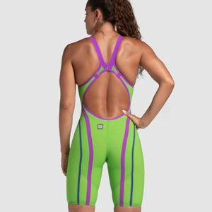 ARENA Woman Powerskin PRIMO Emerald Boa Open Back SL  007768 200