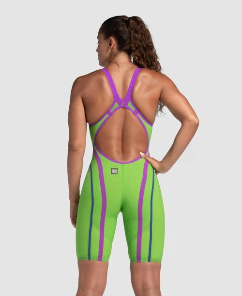 ARENA Woman Powerskin PRIMO Emerald Boa Open Back SL  007768 200