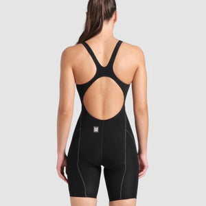 ARENA Powerskin IMPULSO Woman Open Back 008603 100 Black