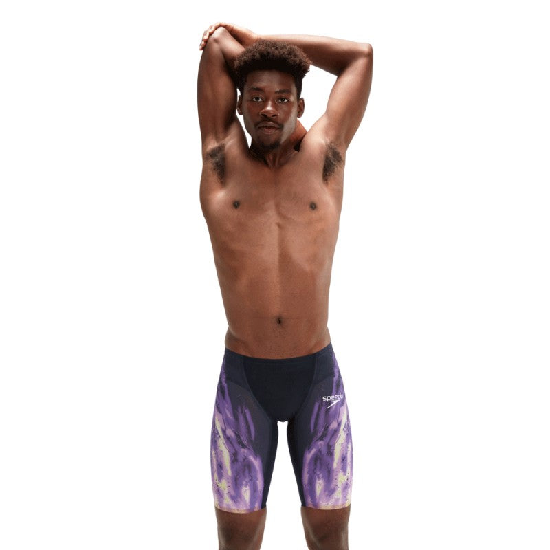 SPEEDO Man High Waisted Jammer Competition  LZR PURE VALOR 11981 H550 Blue/Purple