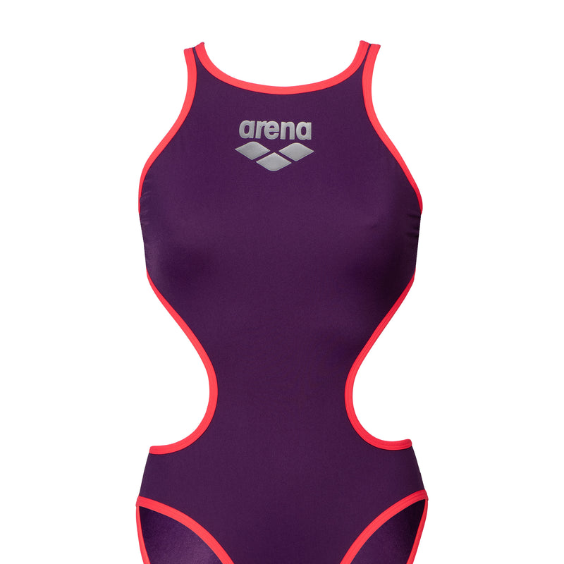 ARENA Woman One Piece ONE BIGLOGO 001198 998 Pum Bright Coral