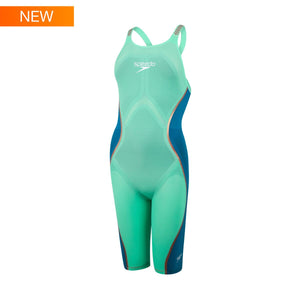 SPEEDO Woman Open Back Competition LZR PURE INTENT 11974 D881 Green Blue