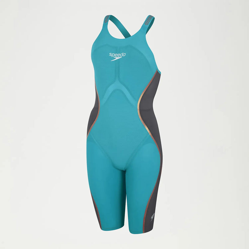 SPEEDO Woman Close Back Competition LZR PURE INTENT 11975 H546 Green/Grey