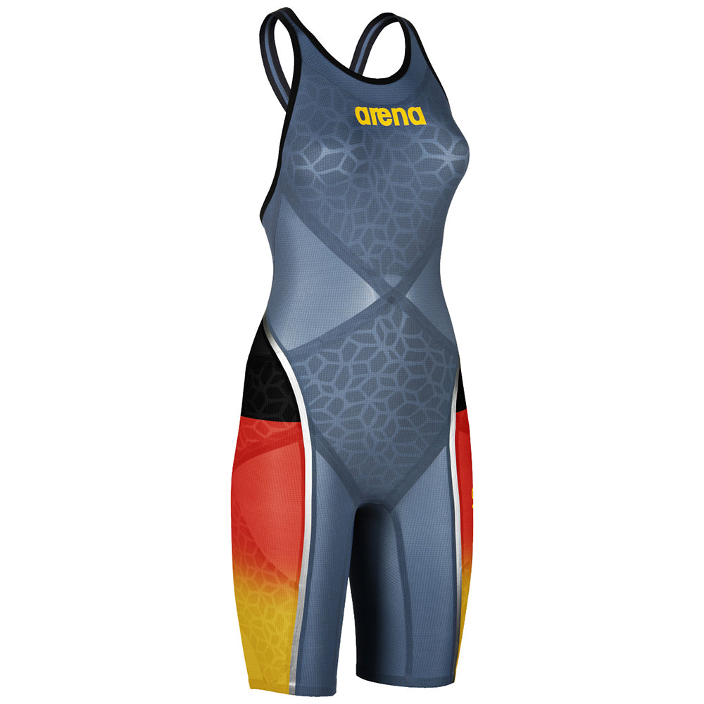ARENA Woman Open Back Competition CARBON ULTRA NATIONAL COLOR 2A312E