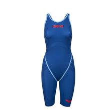 ARENA Woman Open Back Competition POWERSKIN CARBON CORE FX 003655 730 Ocean Blue