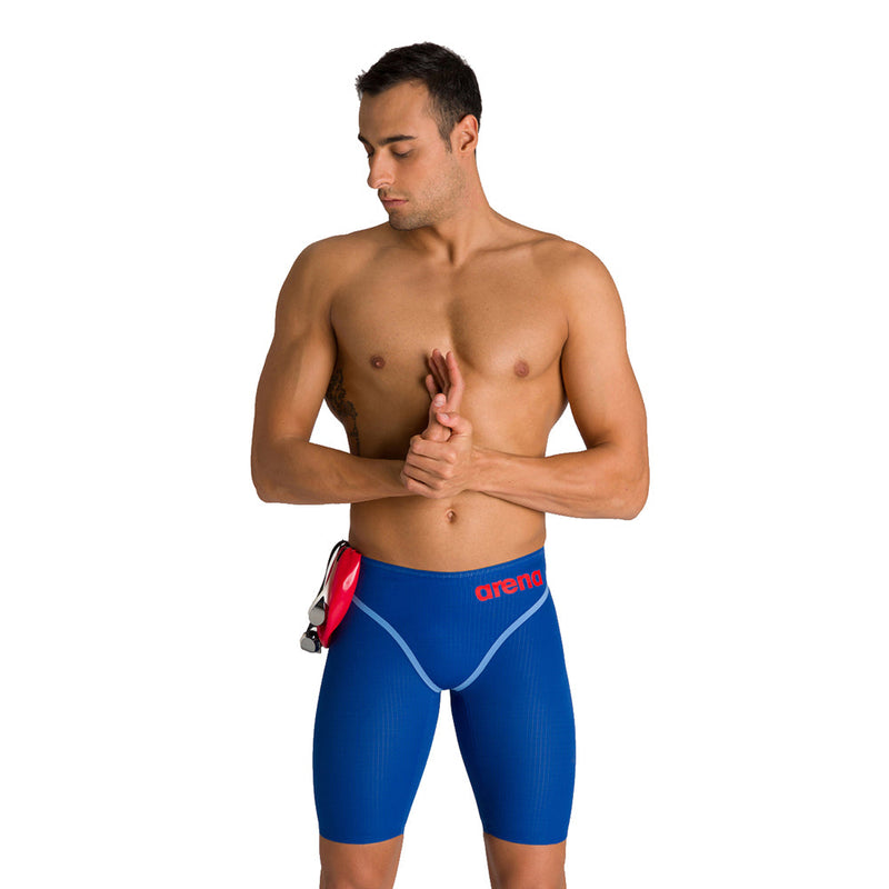 ARENA Man Jammer Competition POWERSKIN CARBON CORE FX 003659 730 Ocean Blue