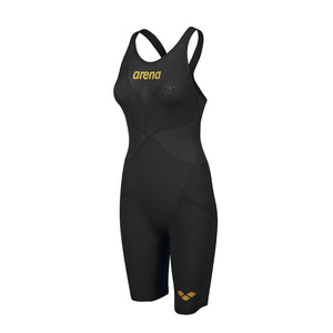 ARENA Woman Open Back Competition CARBON GLIDE 003663 105 Black Gold
