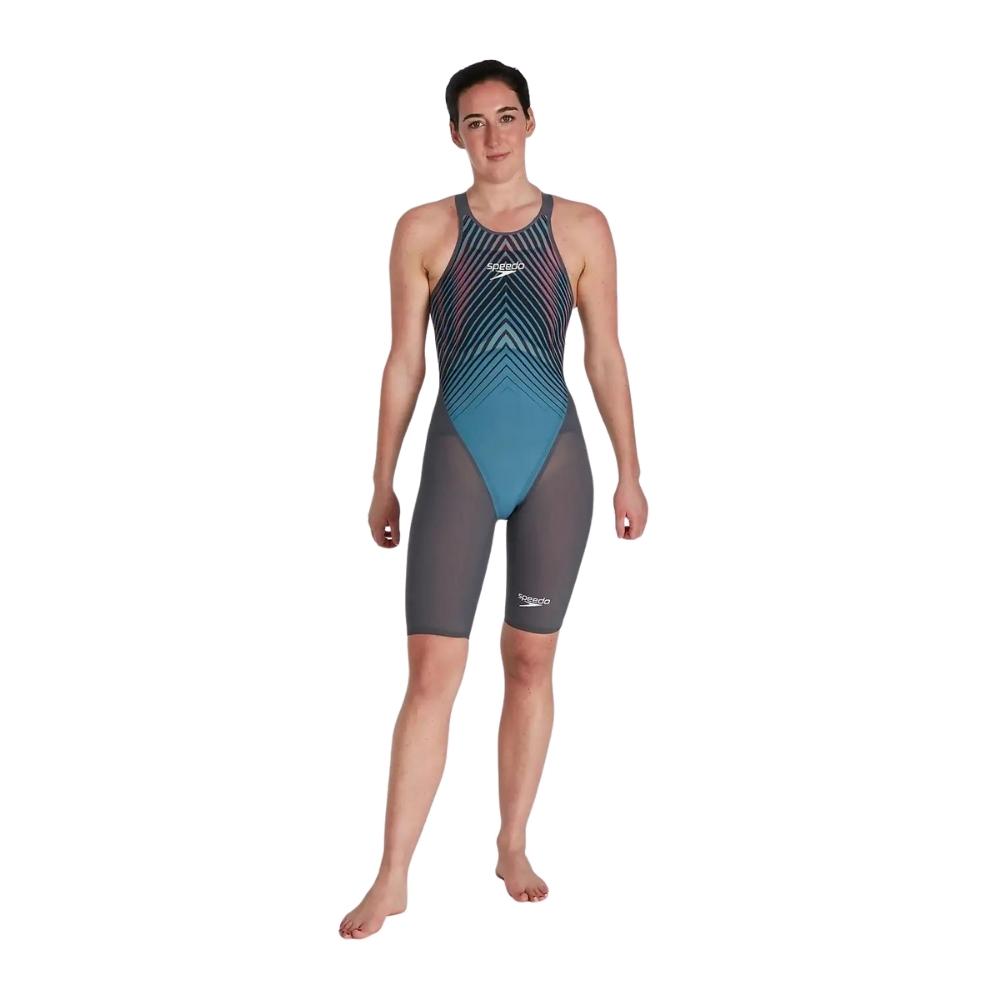 SPEEDO Woman Close Back Competition LZR PURE VALOR 11979 H147 Grey/Blue
