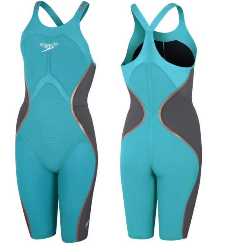 SPEEDO Woman Close Back Competition LZR PURE INTENT 11975 H546 Green/Grey